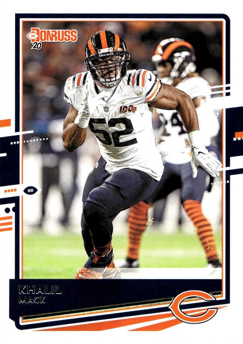 2020 Panini Donruss Khalil Mack #57 card