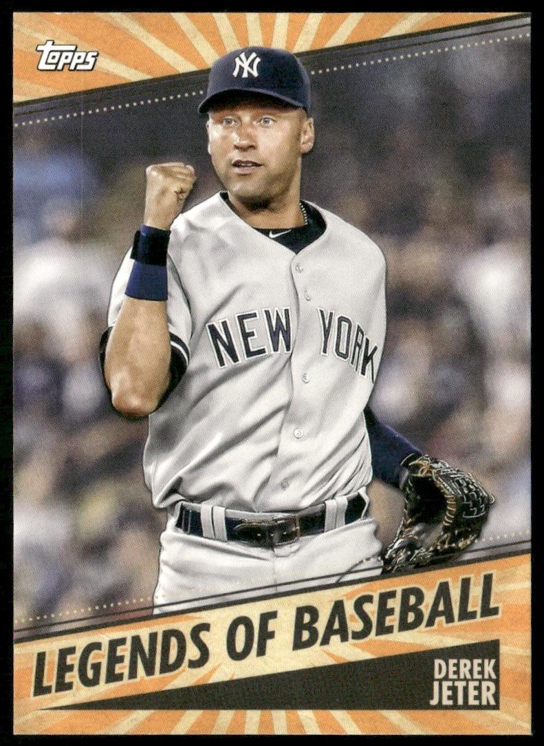 2021 Topps Opening Day Derek Jeter #LOB-10 card