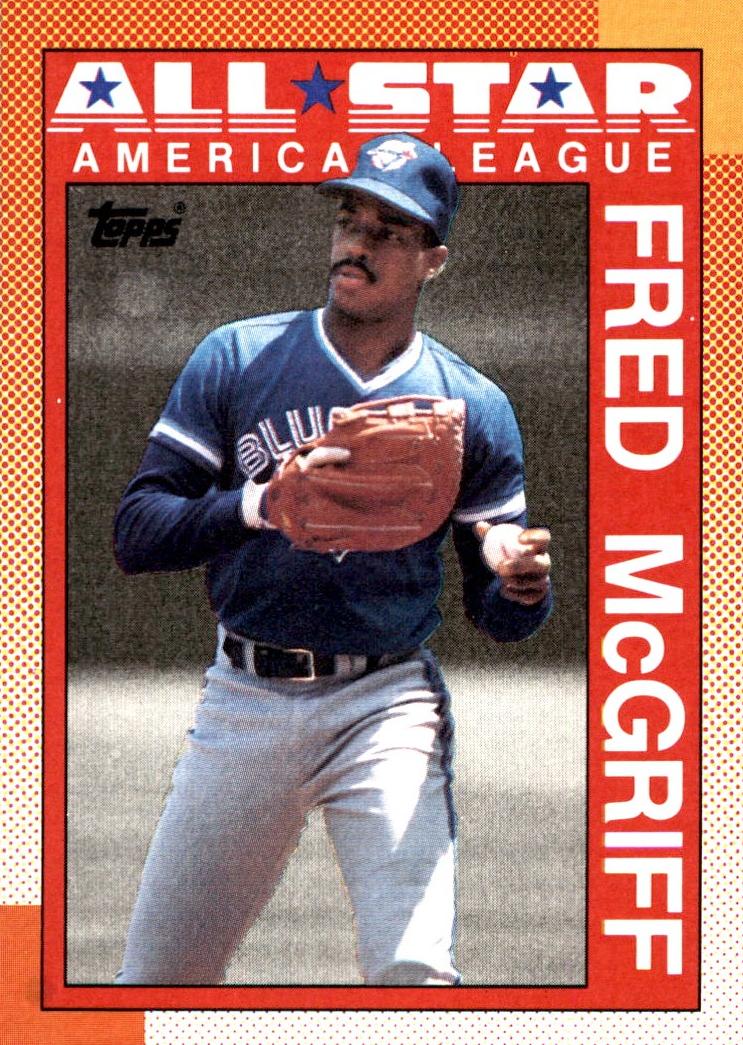 1990 Topps Fred McGriff #385 card