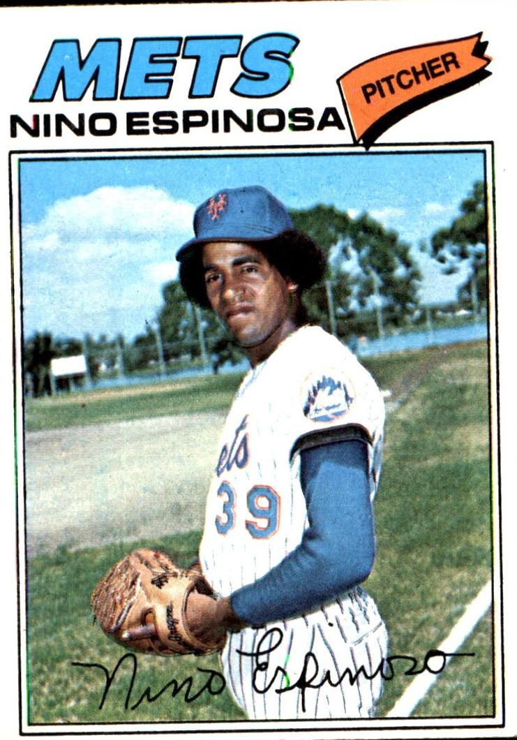 1977 Nino Espinosa #376