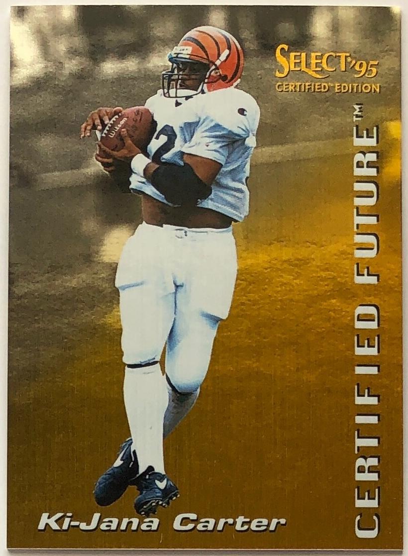 1995 Select Certified Ki-Jana Carter #1 card