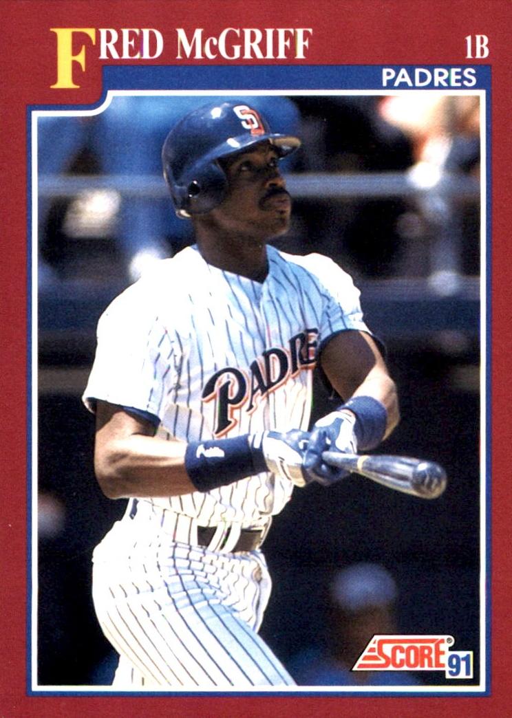 1991 Fred McGriff #58T