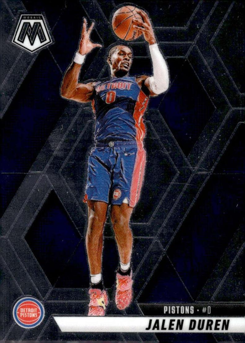Jalen Duren 2024 Mosaic Basketball card