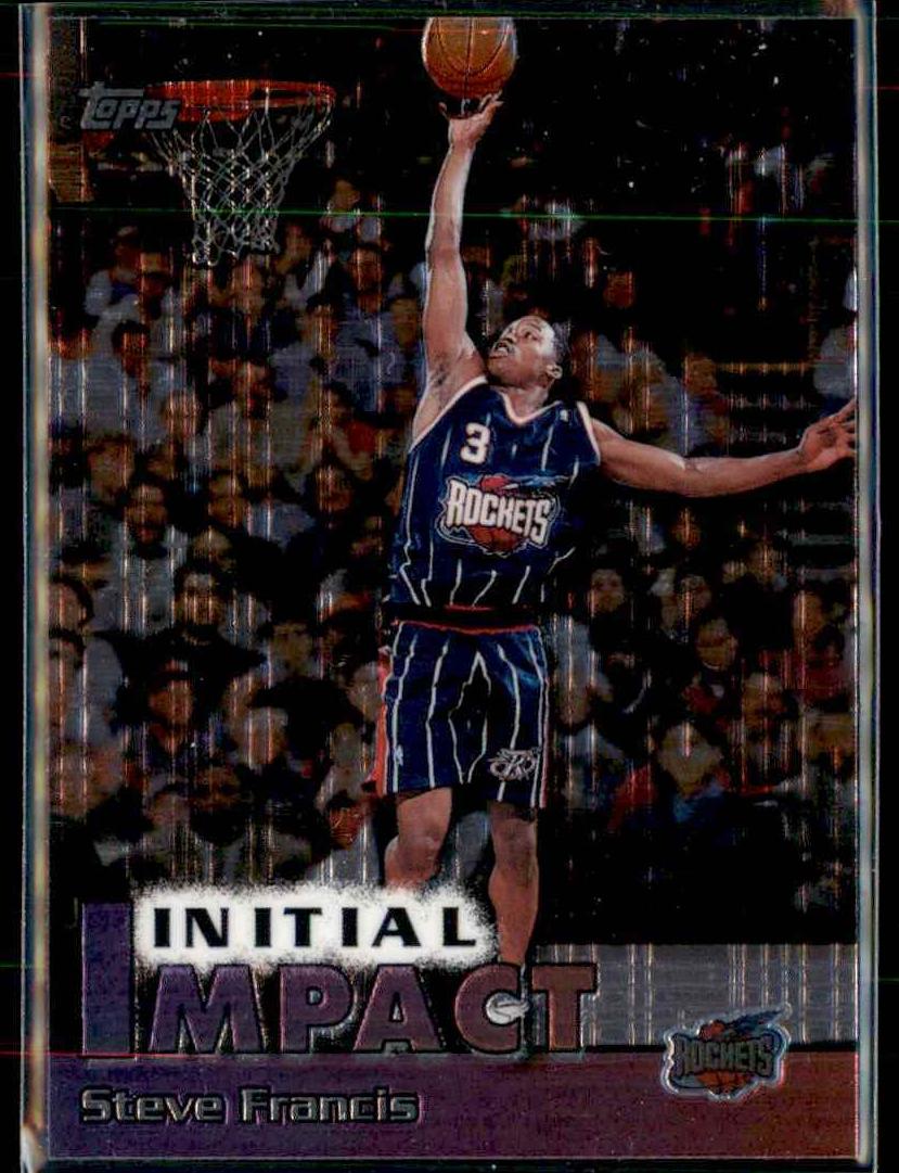 1999 Topps Steve Francis #I7 card