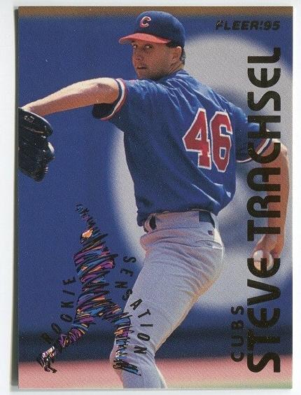 1995 Fleer Steve Trachsel #18 card