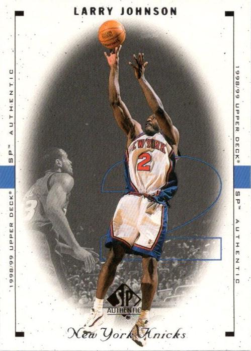 1998 SP Authentic Larry Johnson #61 card