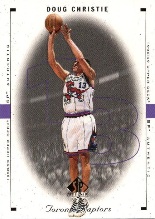 1999 SP Authentic Doug Christie #81 card
