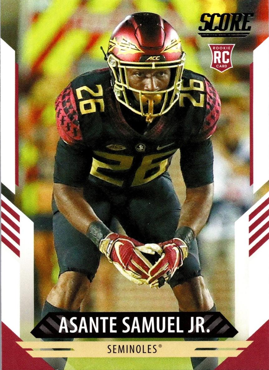 2021 Panini Score Asante Samuel Jr. #376 card