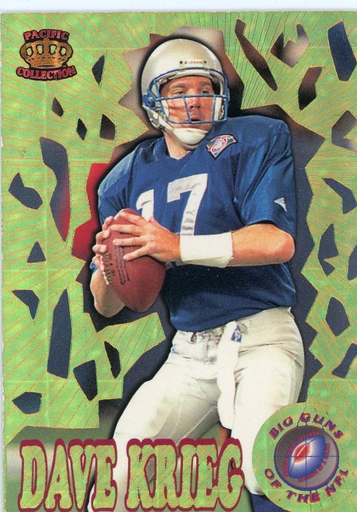 1995 Dave Krieg #BG=12