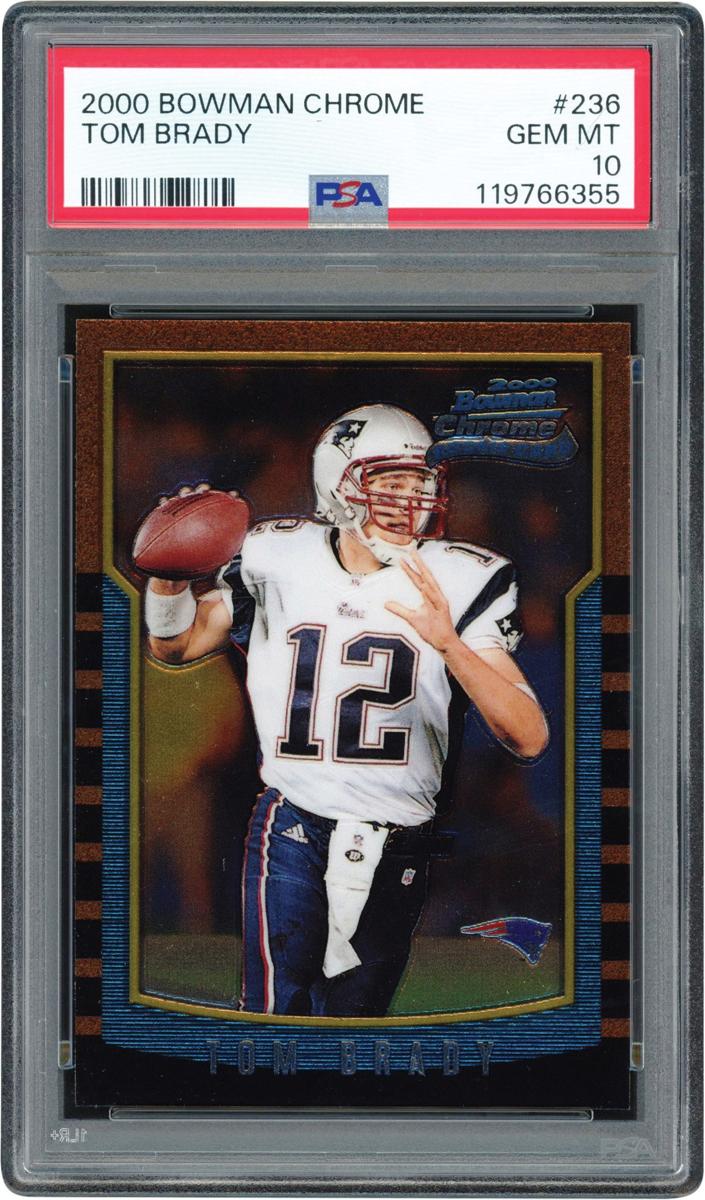 Tom Brady - 2000 Bowman Chrome Football