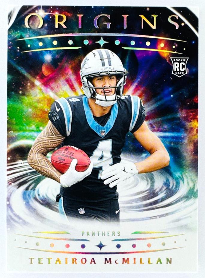 Tetairoa McMillan 2025 Origins Football card
