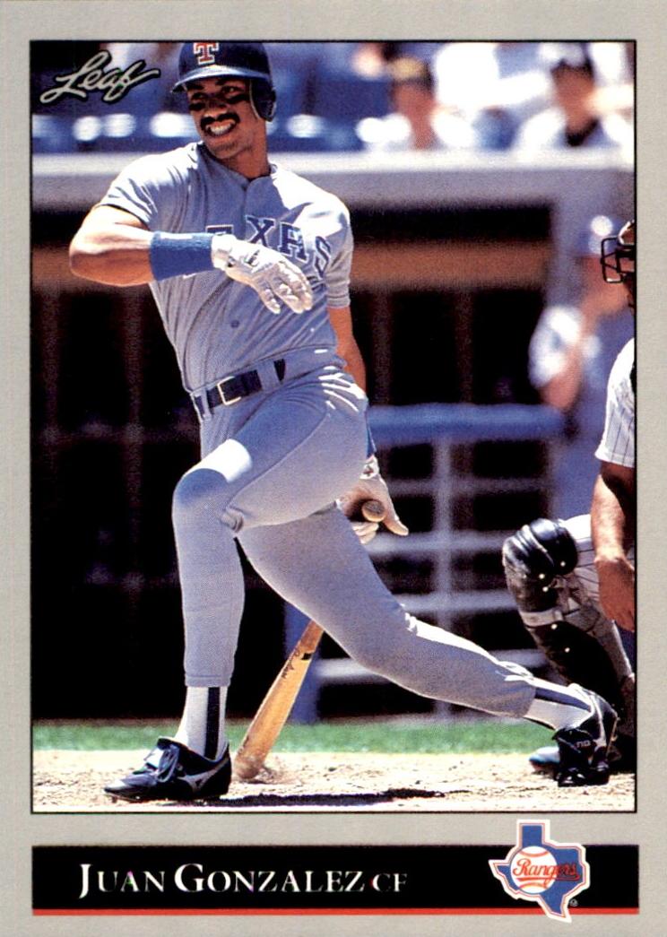 1992 Juan Gonzalez #62