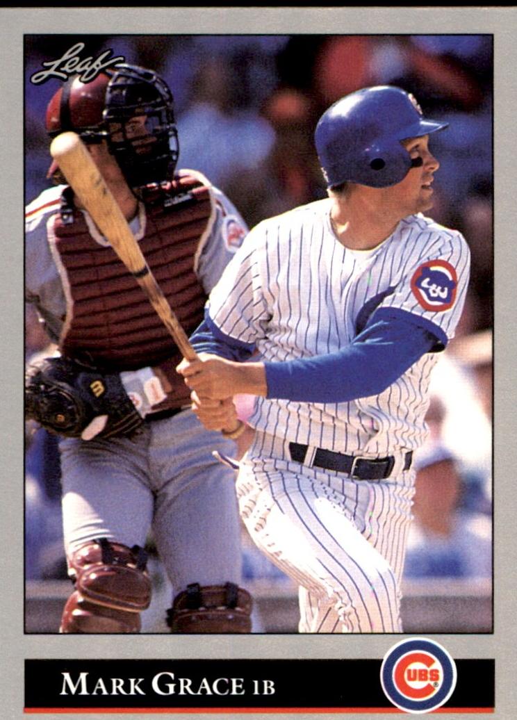 1992 Leaf Mark Grace #26 card