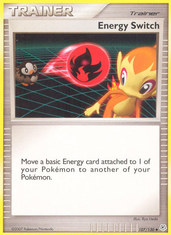 Energy Switch 2007 Pokemon Diamond & Pearl
