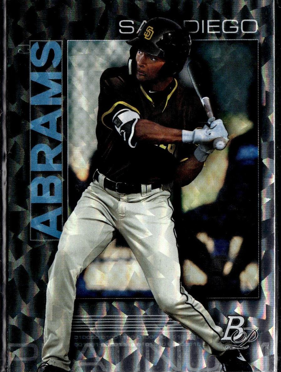 2020 Bowman Platinum CJ Abrams #TOP-10 card
