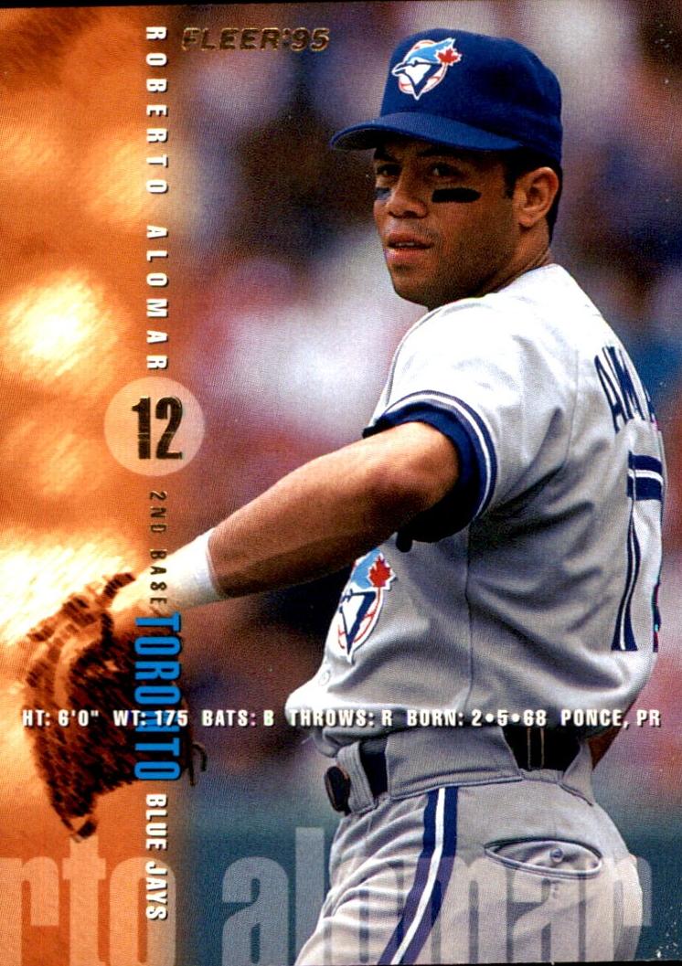 1995 Fleer Roberto Alomar #87 card