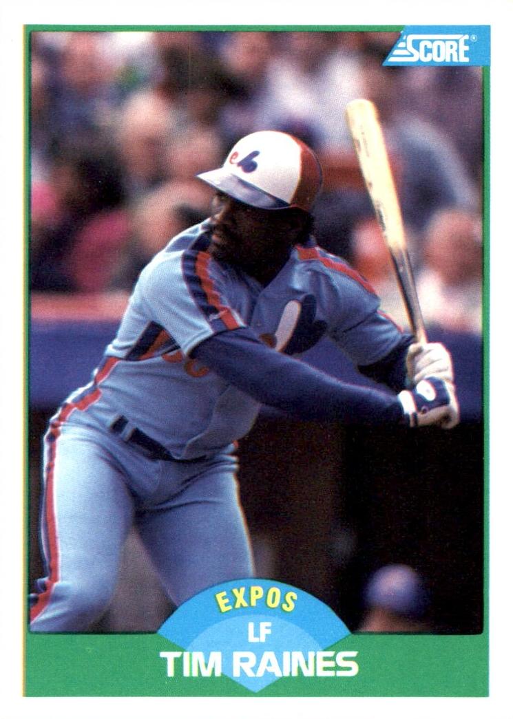 1989 Tim Raines #40