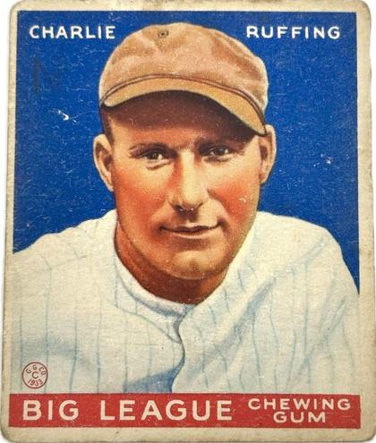 1933 Charlie Ruffing #56