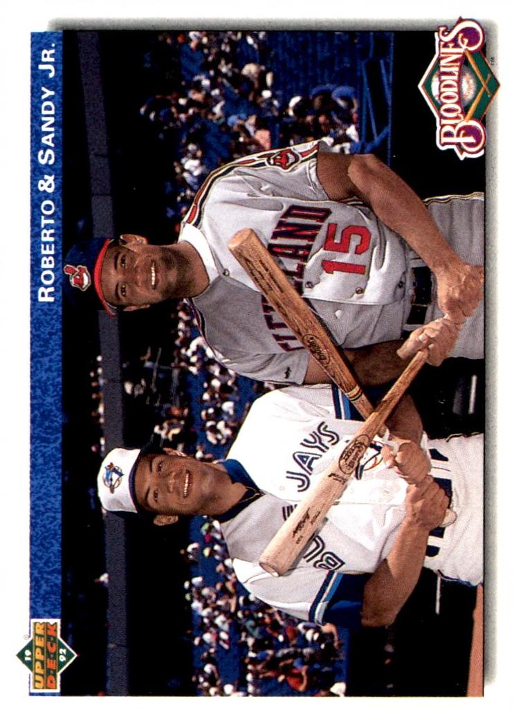 1992 Upper Deck Roberto Alomar #81 card