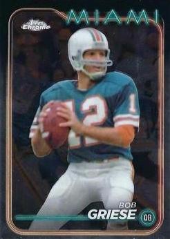 Bob Griese 2024 Topps Chrome Football card