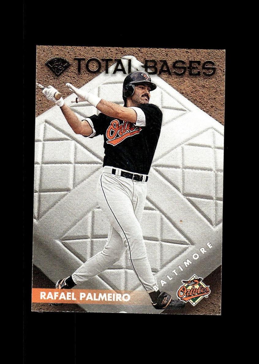 1996 Leaf Rafael Palmeiro #3 card