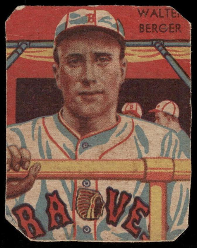 1934 Walter Berger #25