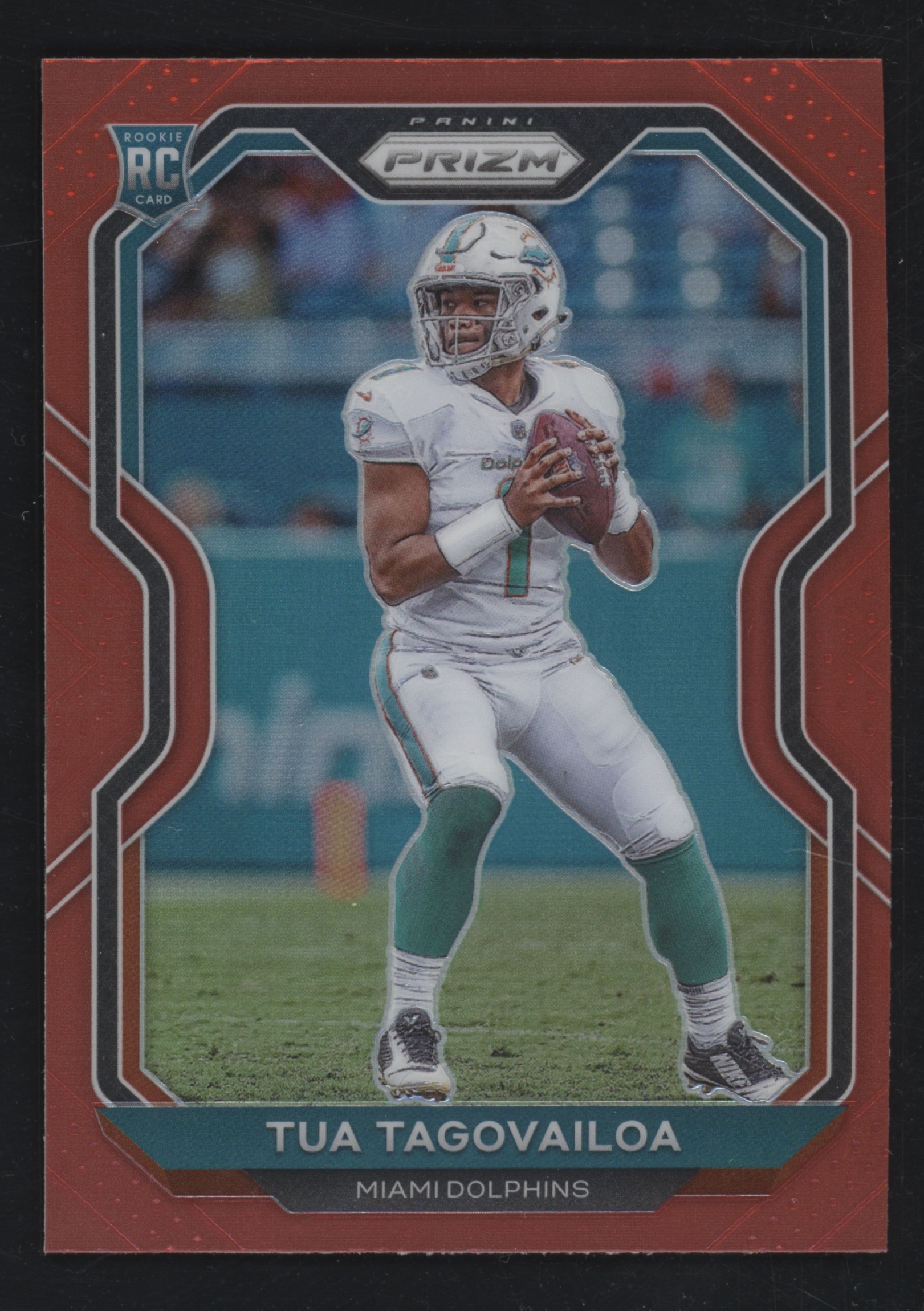 2020 Panini Prizm Tua Tagovailoa [Red] #339 card