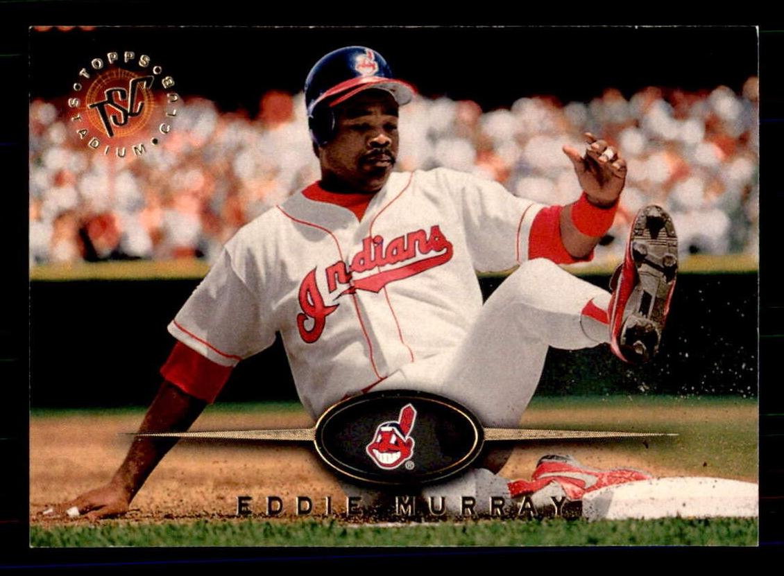1995 Topps Stadium Club Eddie Murray #186 card
