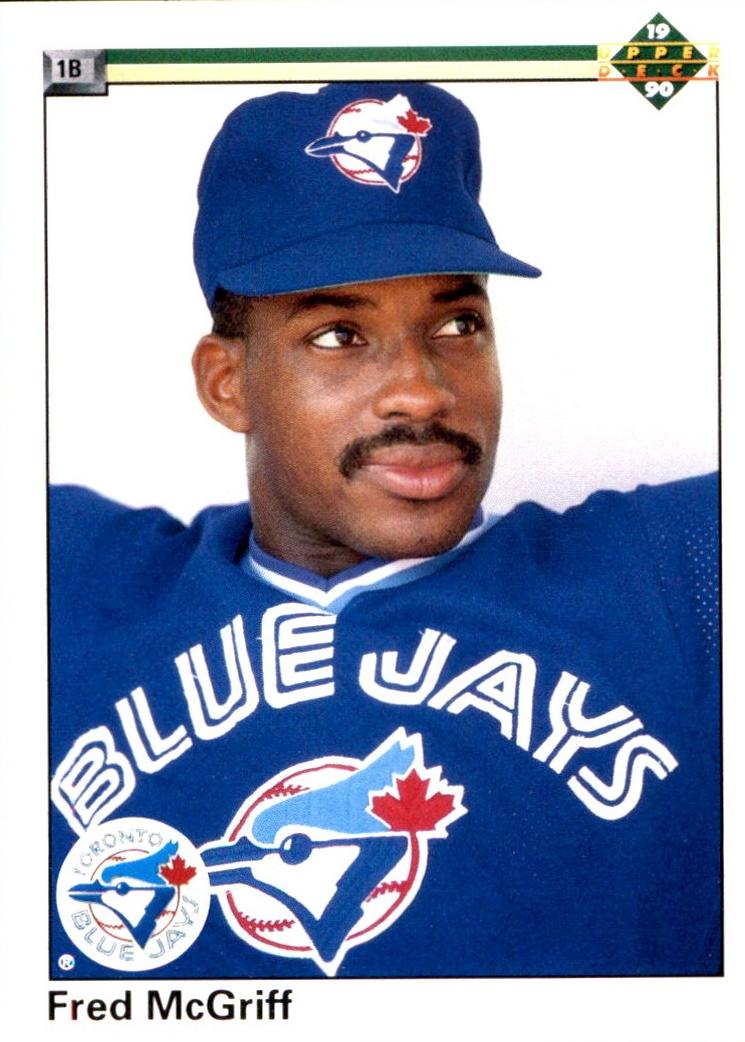 1990 Upper Deck Fred McGriff #108 card