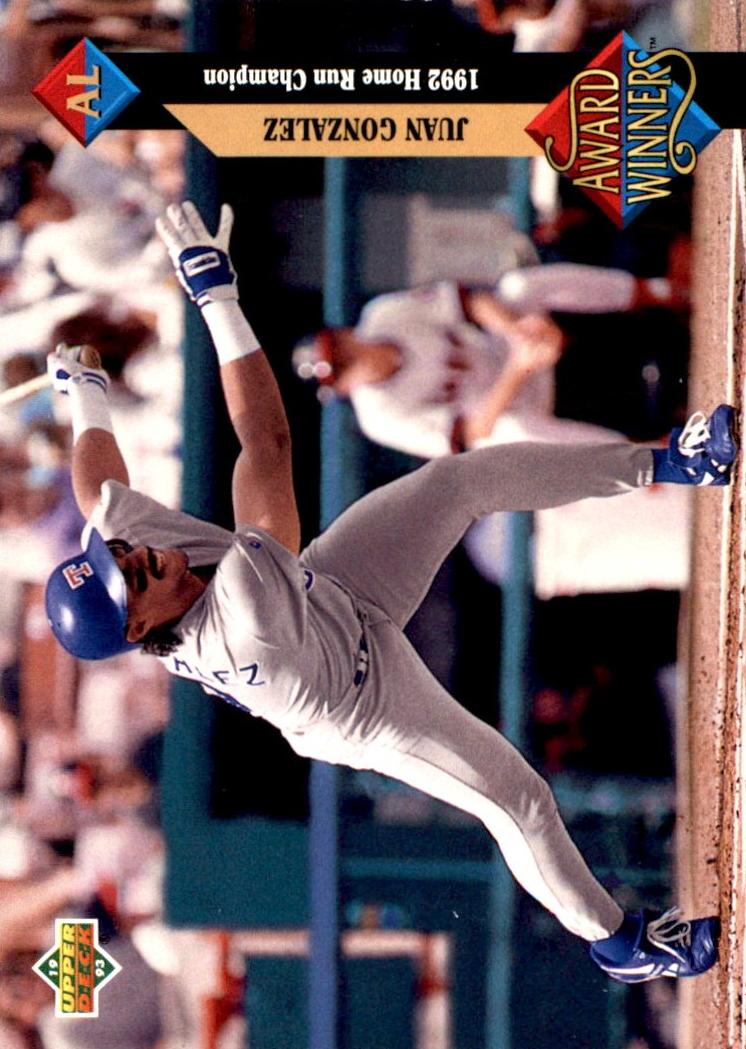 1993 Juan Gonzalez #497