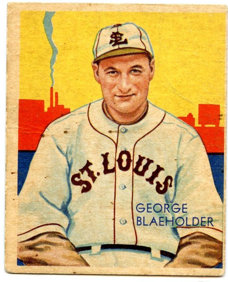 1934 George Blaeholder [1934 Statistics] #13