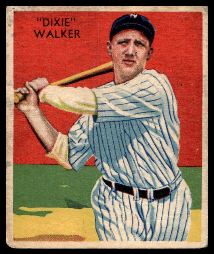1934 Dixie Walker [1934 Statistics] #12