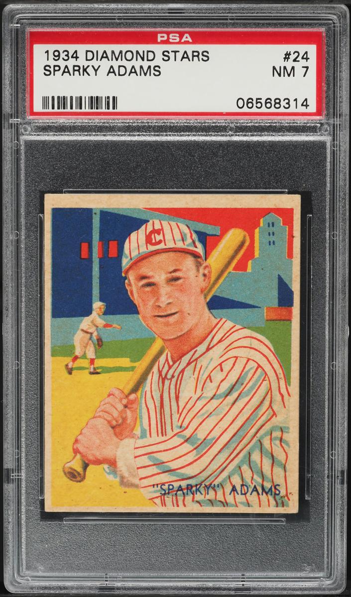 1934 Sparky Adams [1933 Statistics] #24