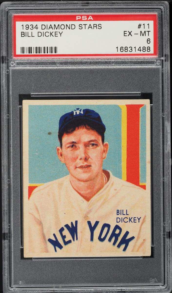 1934 Bill Dickey [1933 Statistics] #11