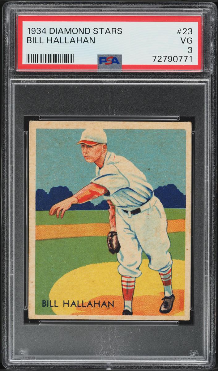 1934 Bill Hallahan [1933 Statistics] #23
