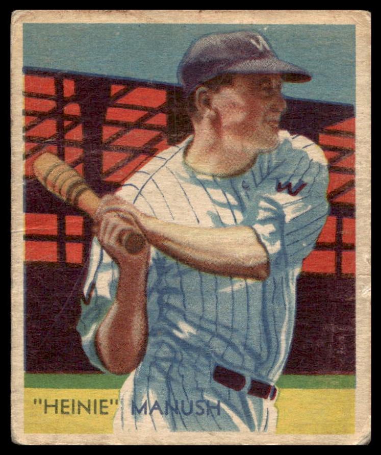1934 Heinie Manush [Washington Senators] #30