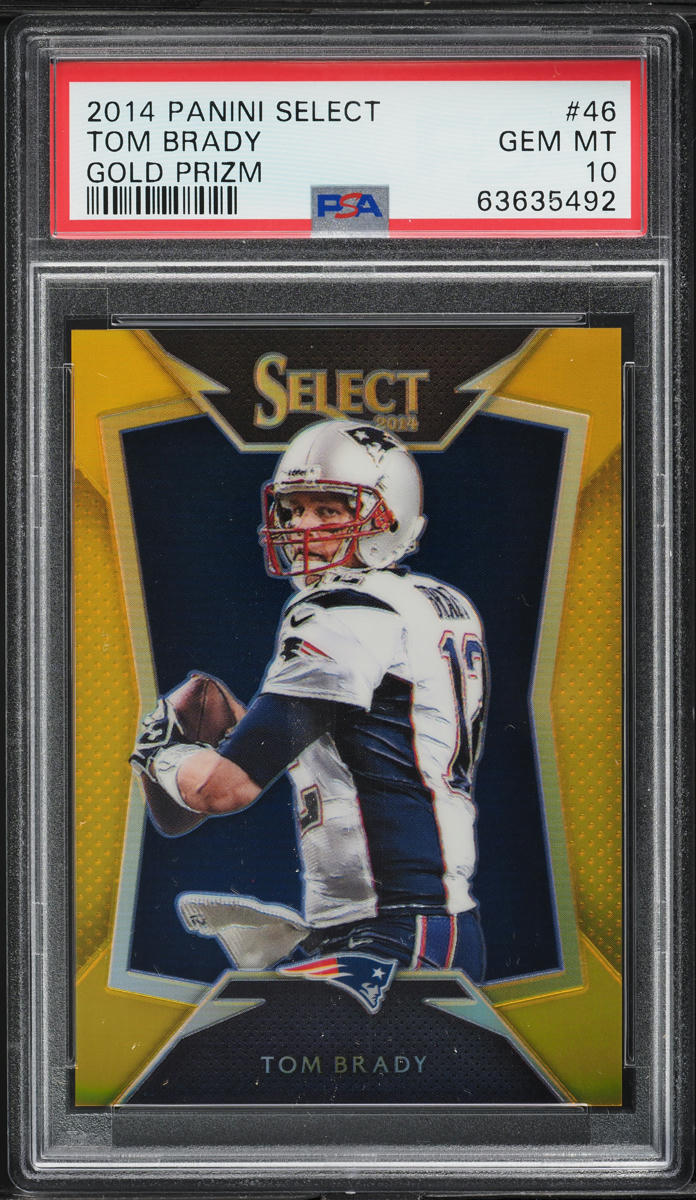 2014 Tom Brady [Gold] #46