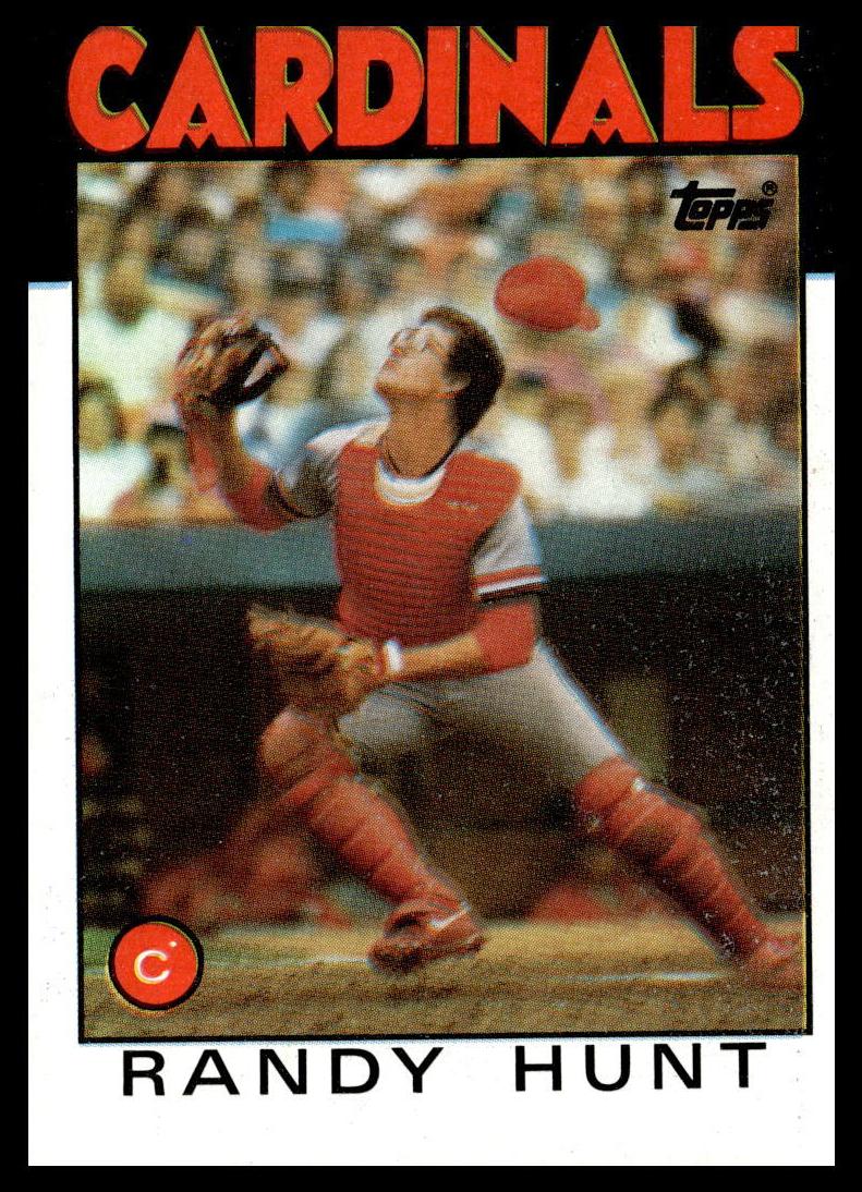 1986 Randy Hunt #218