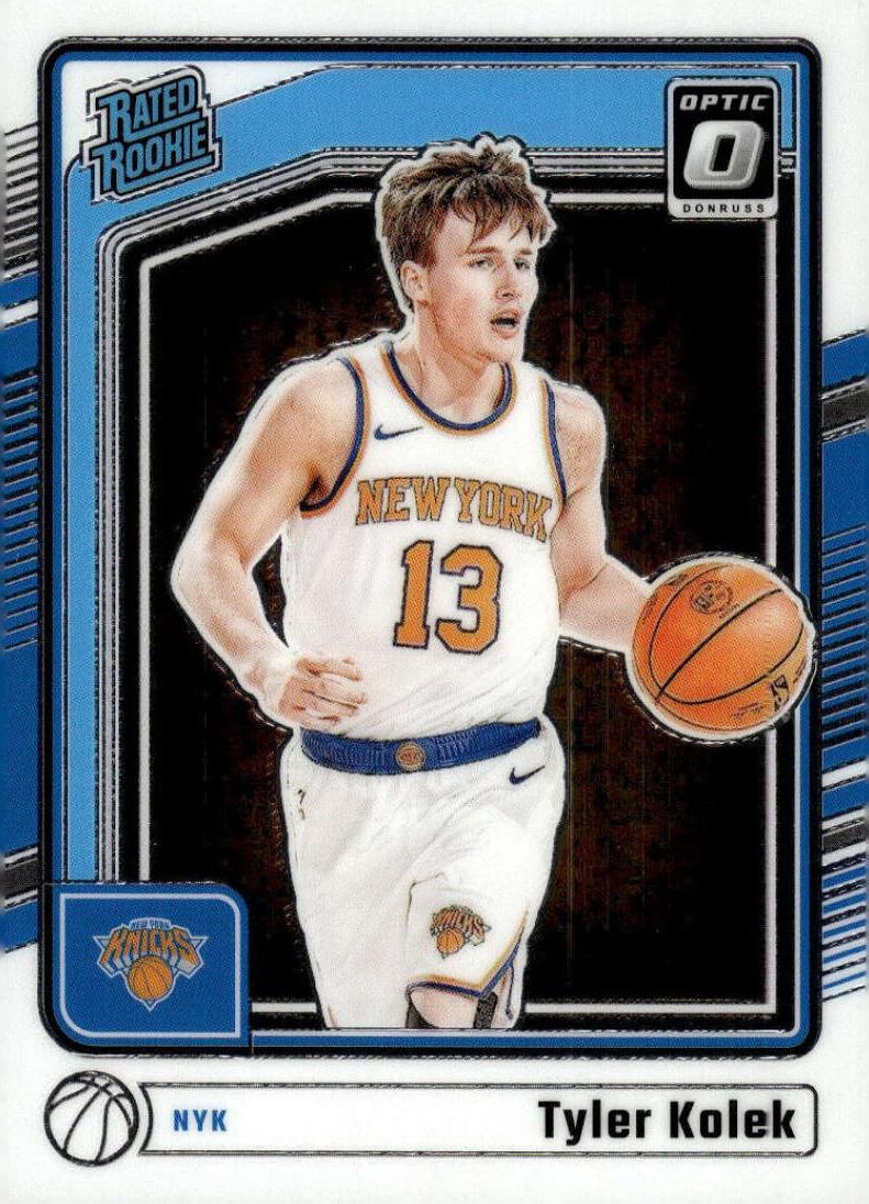 Tyler Kolek 2024-25 Donruss Optic Basketball card