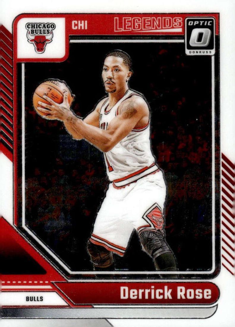 Derrick Rose 2024-25 Donruss Optic Basketball card