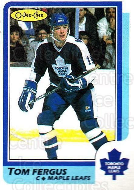 1986 O-Pee-Chee Tom Fergus #84 card