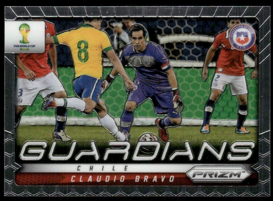 2014 Panini Prizm World Cup Claudio Bravo [Blue] #7 card