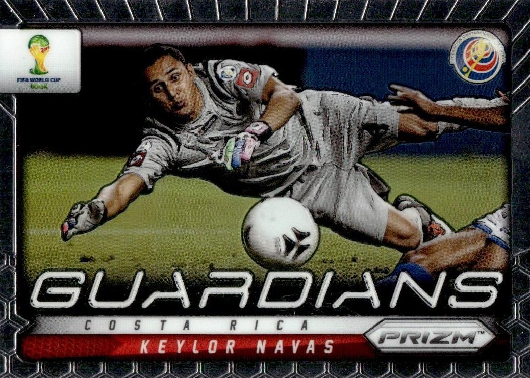 2014 Panini Prizm World Cup Keylor Navas [Blue] #8 card