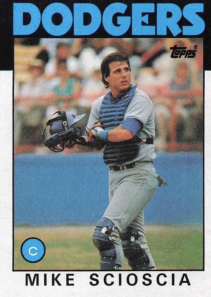1986 Mike Scioscia #468