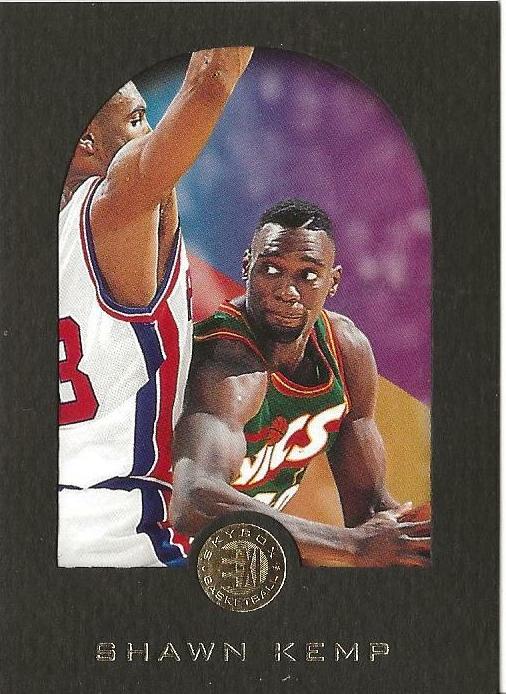 1995 Skybox E-XL Shawn Kemp [Blue] #76 card