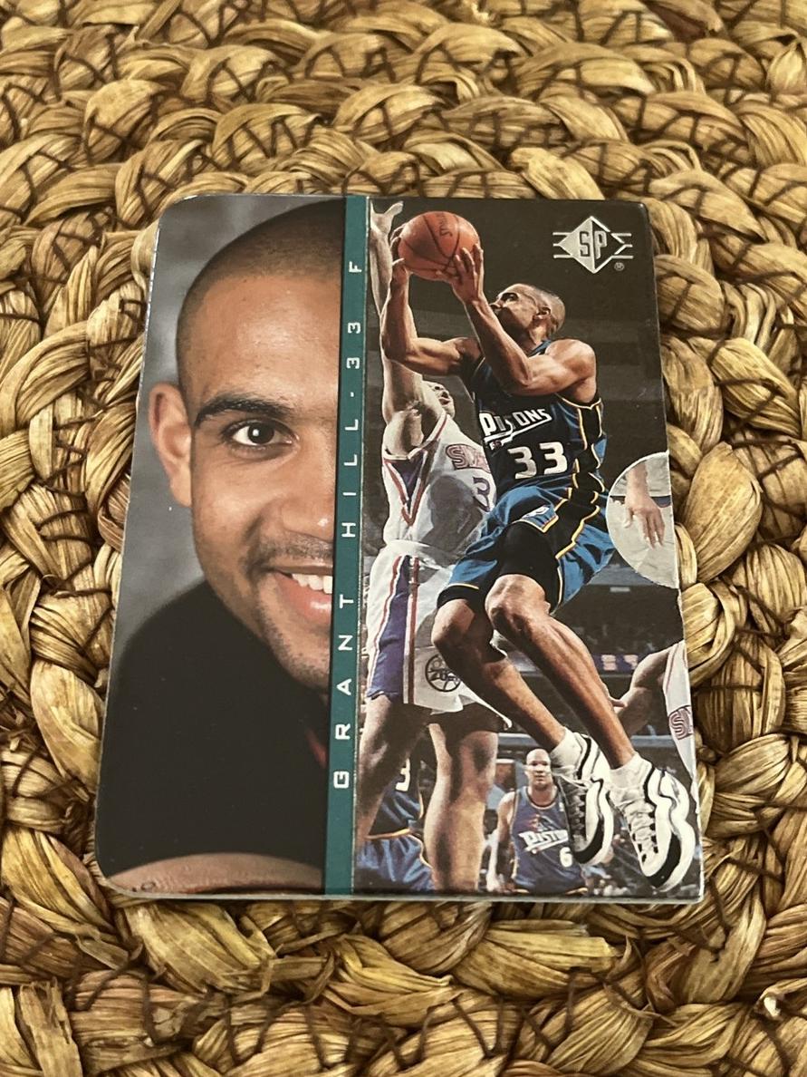 1996 Upper Deck SP Grant Hill [Gold] #IN4 card