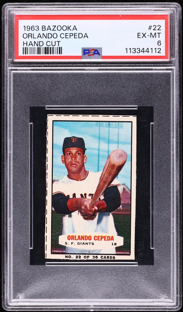 1963 Orlando Cepeda [Hand Cut] #22