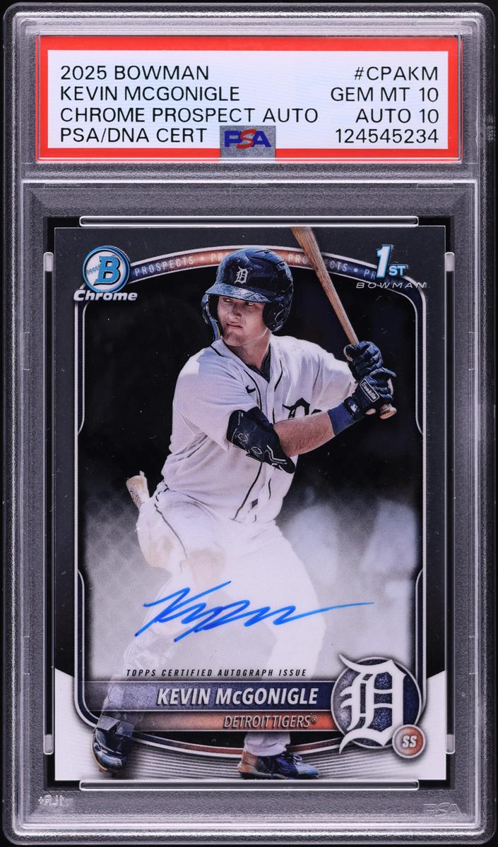 Kevin McGonigle - 2025 Bowman Chrome Prospects Baseball