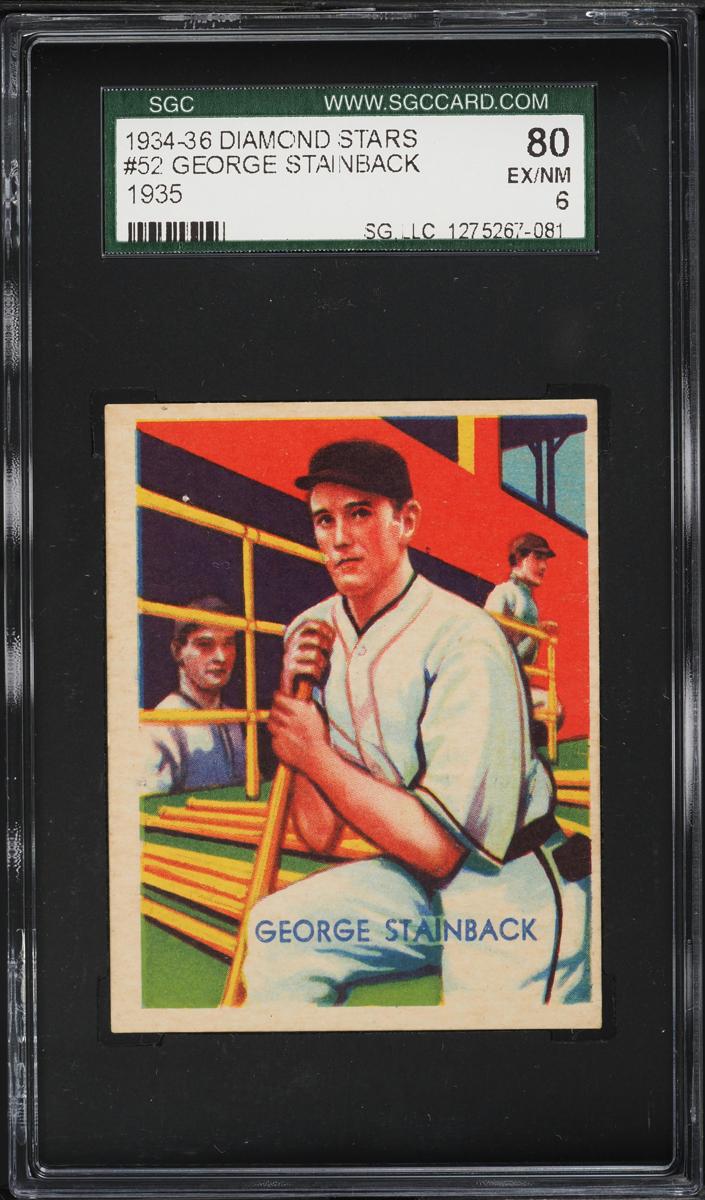 1934 George Stainback #52