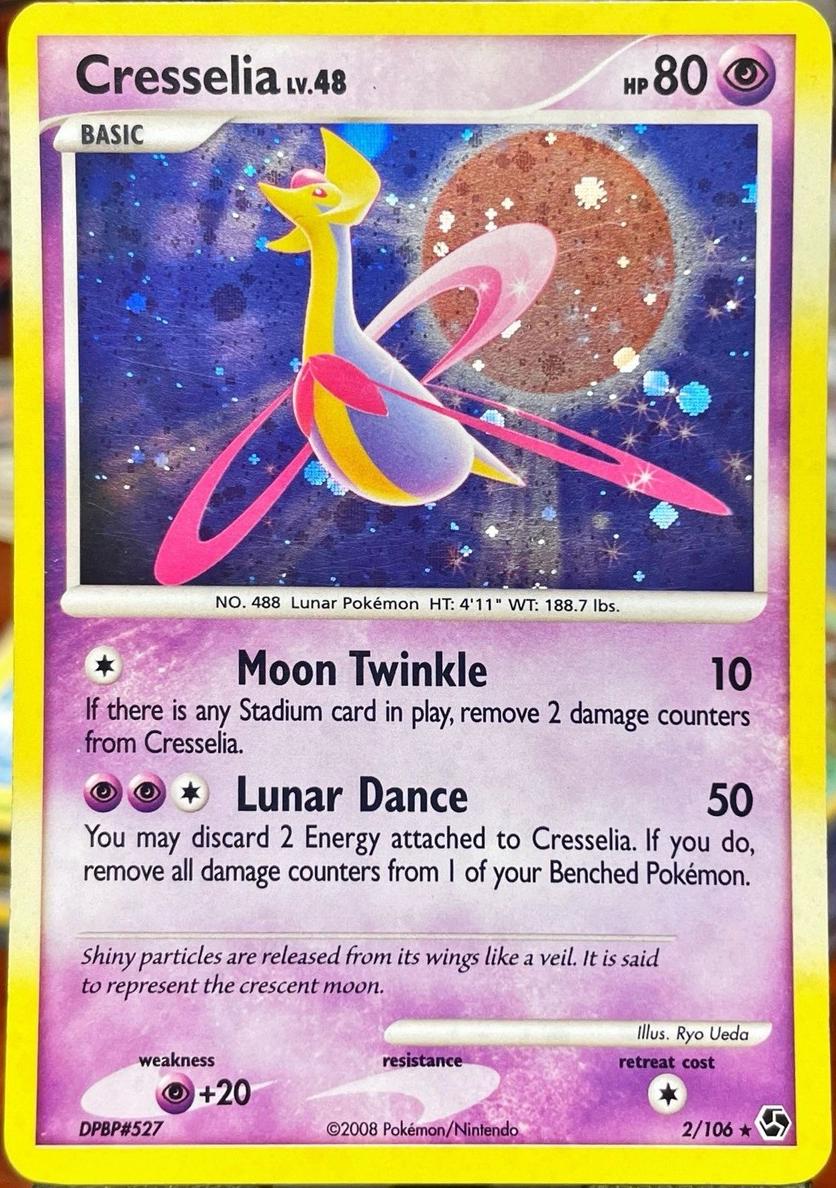Cresselia 2008 Pokemon Diamond & Pearl Great Encounters